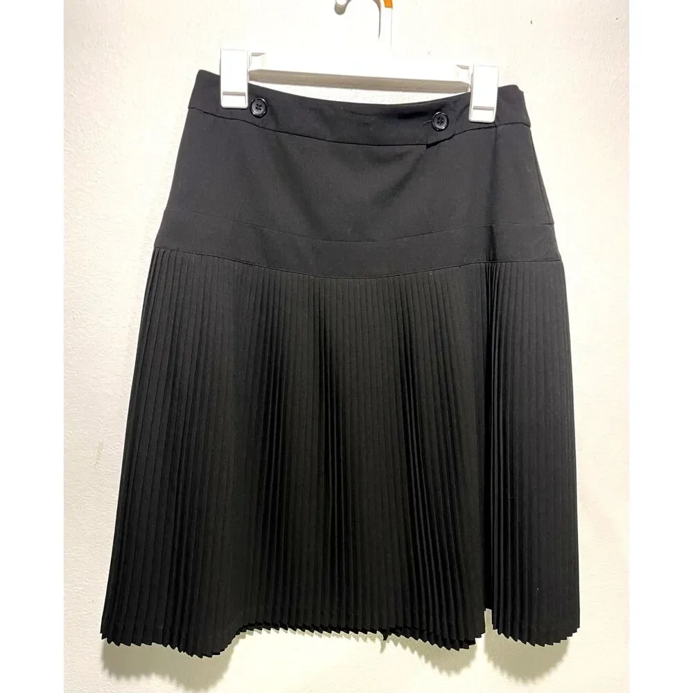 For the Republic VTG pleated skirt career preppy office siren casual women 12